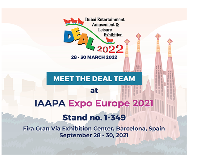 DEAL TEAM TO BE PRESENT AT IAAPA EXPO EUROPE 